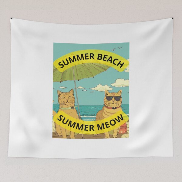 Item preview, Summer cats designed and sold by Dadziosz.