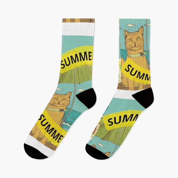 Item preview, Summer cats designed and sold by Dadziosz.