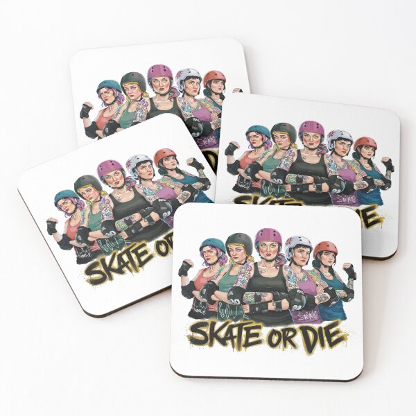 Item preview, Skate or Die! designed and sold by Angry Swan Designs.