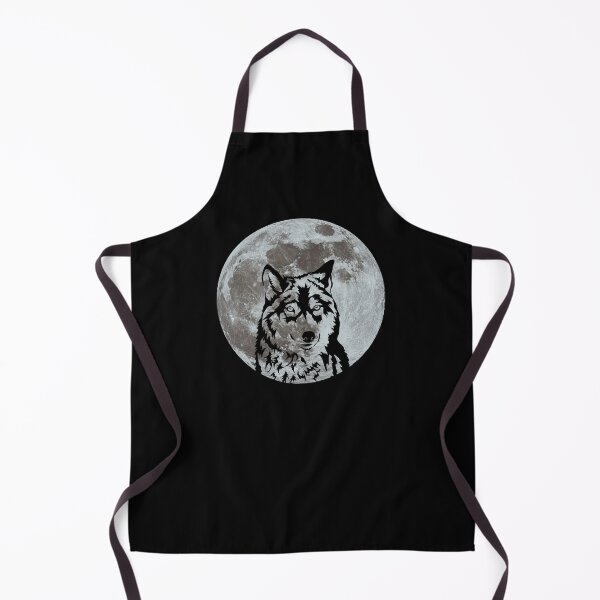 Item preview, full moon and wolf designed and sold by Arctia.