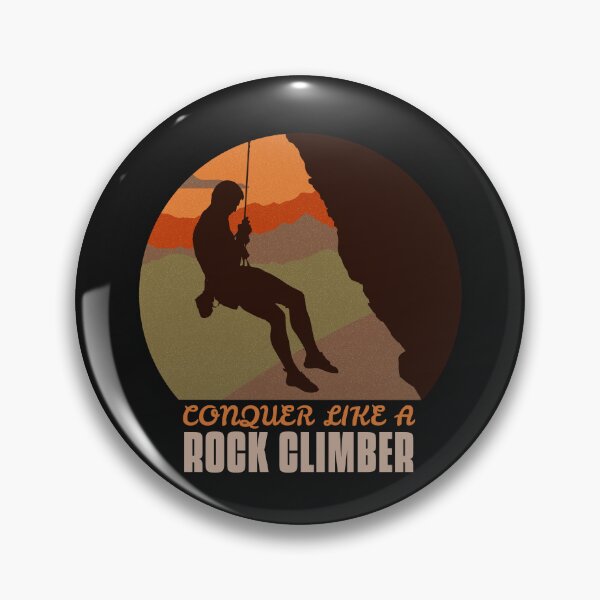Item preview, Conquer like a Rock Climber Design designed and sold by BoldImpDes.