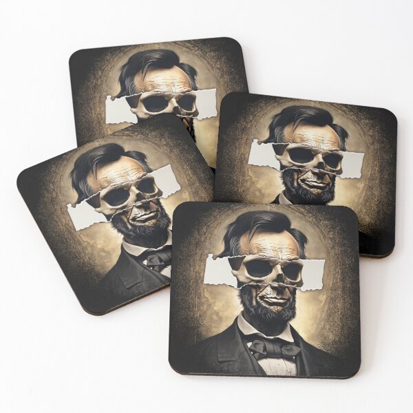Item preview,  Horror portrait of Lincoln designed and sold by JoraArt.