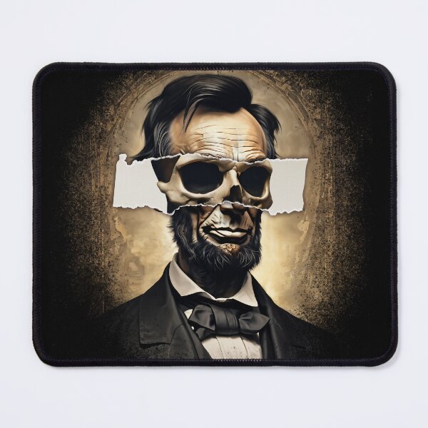 Item preview, Horror portrait of Lincoln designed and sold by JoraArt.
