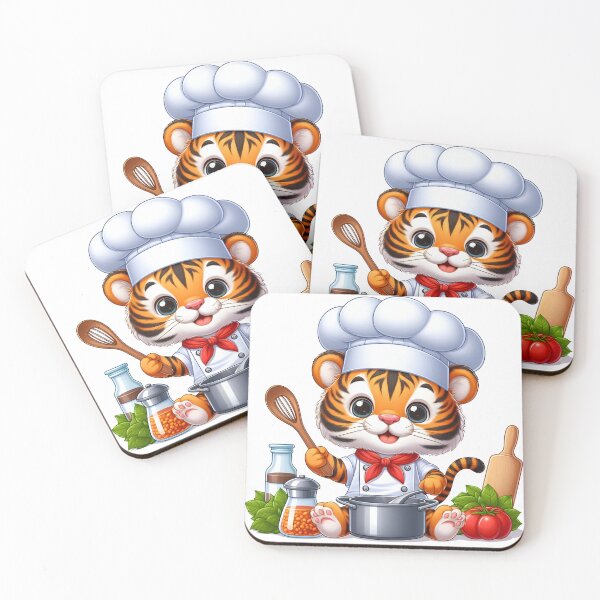 Item preview, Tiger's BBQ Fiesta: A Culinary Adventure designed and sold by daruneenok.