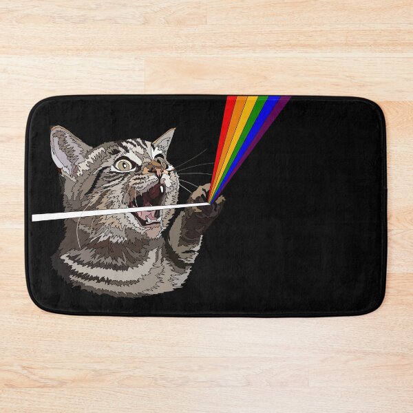 Item preview, Funny Cat Rainbow Physics Science designed and sold by Just-Arts-4U.