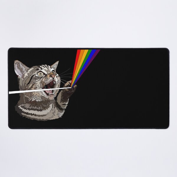 Item preview, Funny Cat Rainbow Physics Science designed and sold by Just-Arts-4U.