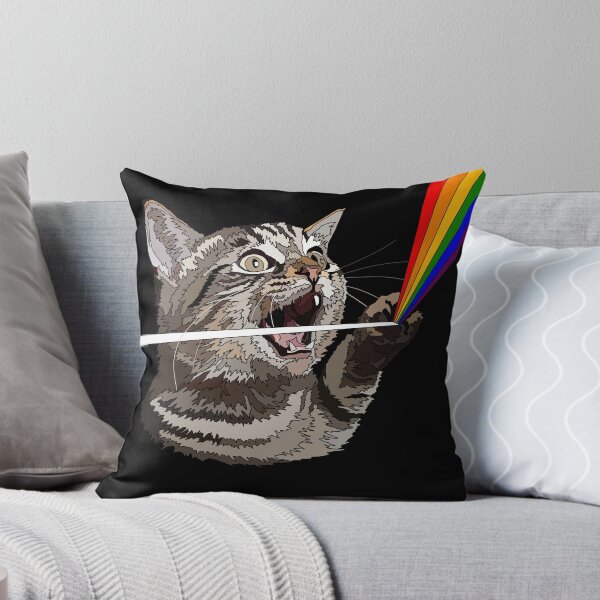 Item preview, Funny Cat Rainbow Physics Science designed and sold by Just-Arts-4U.