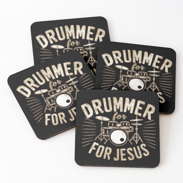 Item preview, "DRUMMER FOR JESUS "  CHRISTIAN MUSICIAN  designed and sold by Obinne.