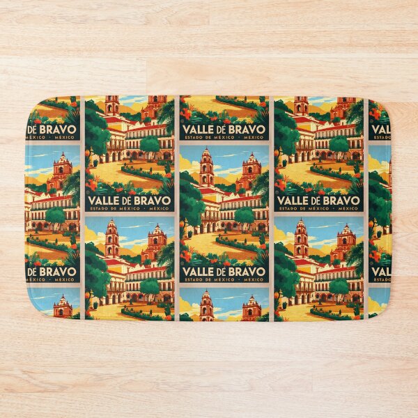 Item preview, Valle de Bravo Estado de Mexico Vintage Travel Tourism  designed and sold by TravelersGems.