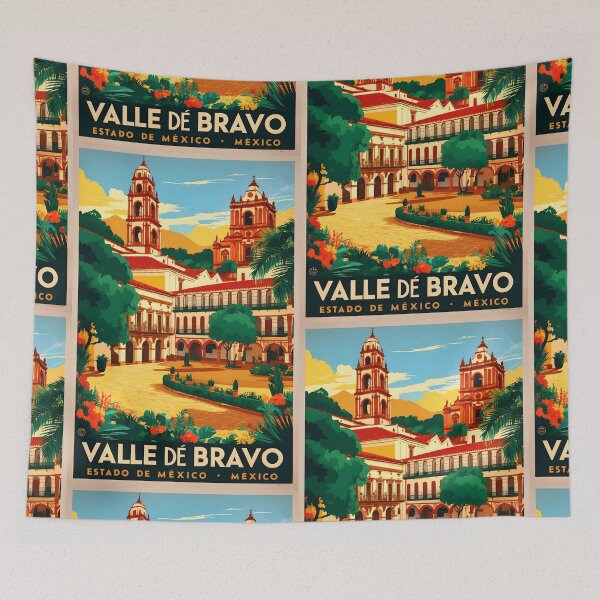 Item preview, Valle de Bravo Estado de Mexico Vintage Travel Tourism  designed and sold by TravelersGems.