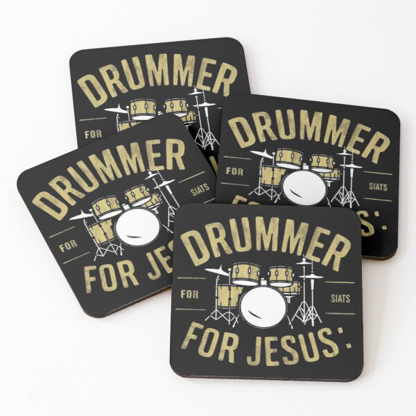 Item preview, "DRUMMER FOR JESUS "  CHRISTIAN DRUMMER BIRTHDAY  designed and sold by Obinne.