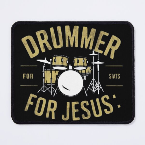 Item preview, "DRUMMER FOR JESUS " CHRISTIAN DRUMMER BIRTHDAY designed and sold by Obinne.