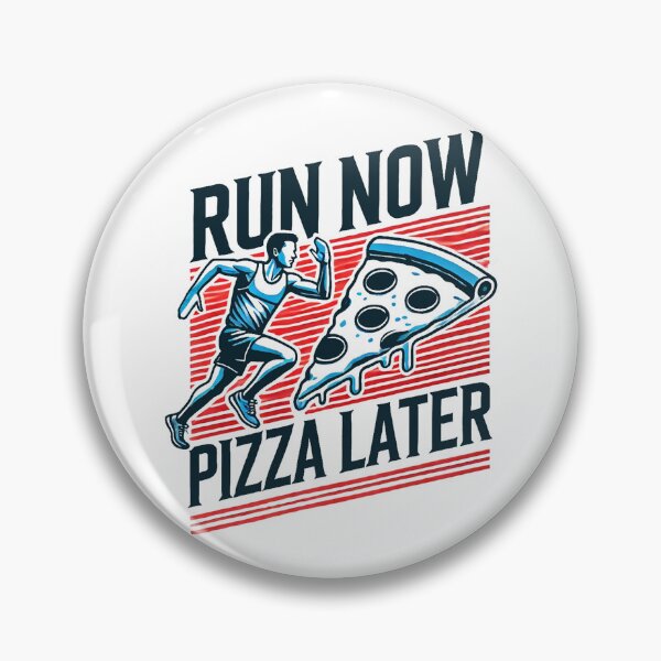 Item preview, Run Now, Pizza Later designed and sold by antonkarlik.