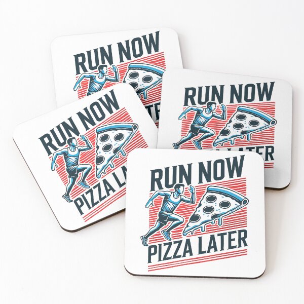 Item preview, Run Now, Pizza Later designed and sold by antonkarlik.