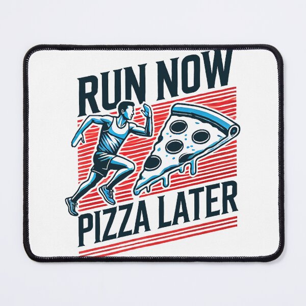 Item preview, Run Now, Pizza Later designed and sold by antonkarlik.