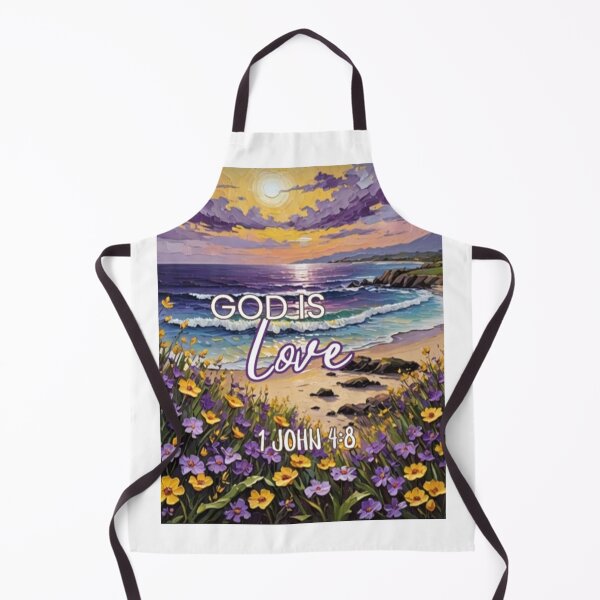 Item preview, God is Love Purple Sunset designed and sold by IvaRenee.