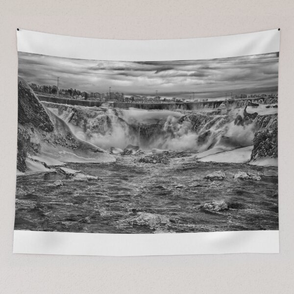 Item preview, Chutes de la Chaudiere Quebec  BnW designed and sold by Robert Alsop.