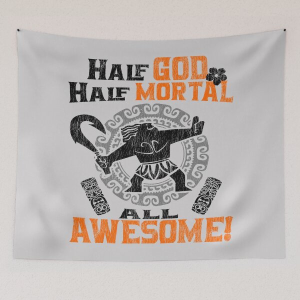 Item preview, Half God Half Mortal All Awesome Lts Worn designed and sold by Alema Art.