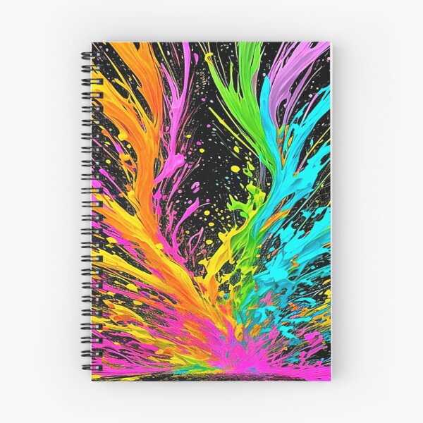 Item preview, Explosive Spectrum of Abstract Art. designed and sold by Alexzonartshop.