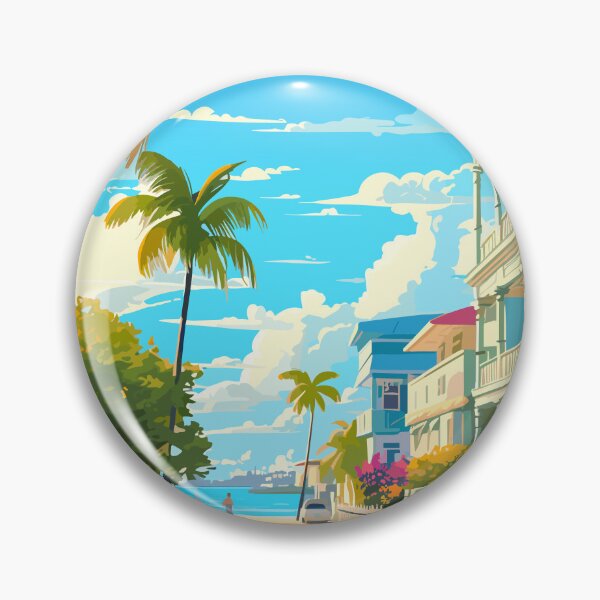 Item preview, Minimalistic Key West Florida designed and sold by Marciolini.
