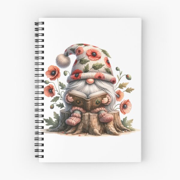 Item preview, Poppy gnome reading books, flower gnome, summer gnome png, gnome png, Sublimation designed and sold by Peerda.