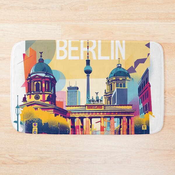 Item preview, Berlin Art Berlin Print designed and sold by nomiraclehere.