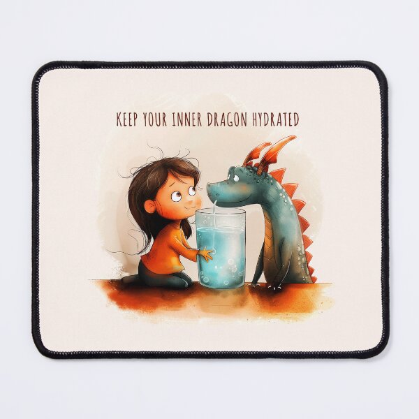 Item preview, Keep your inner Dragon hydrated designed and sold by Jane-Zay.