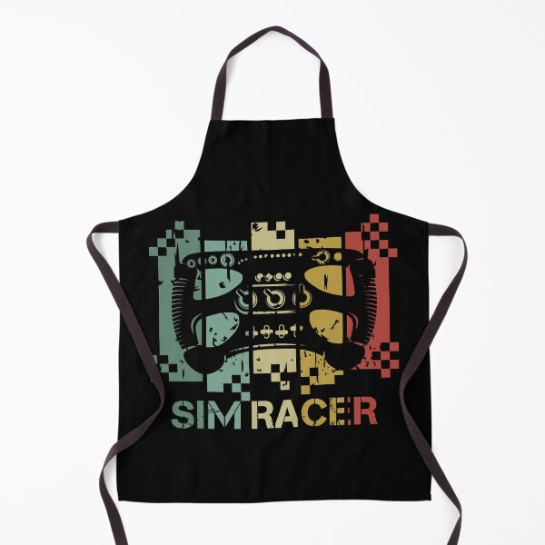 Item preview, Steering wheel retro sim racer gaming racing vintage gamer simracing Logo designed and sold by AndreMi.