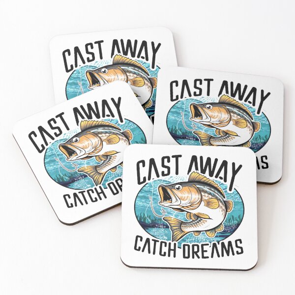 Item preview, Cast Away, Catch Dreams: Unleash Your Inner Angler designed and sold by SplashTastic.