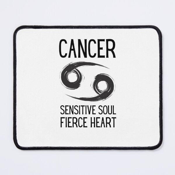 Item preview, Cancer sensitive soul fierce heart designed and sold by alczar.