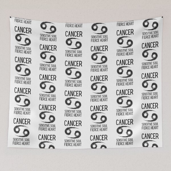 Item preview, Cancer sensitive soul fierce heart  designed and sold by alczar.