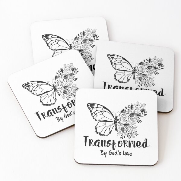 Item preview, Transformed By God's Love,Men's Bible Verse ,Women's Christian Gospel Quotes, Inspirational Christian Woman Design designed and sold by mattlee20.