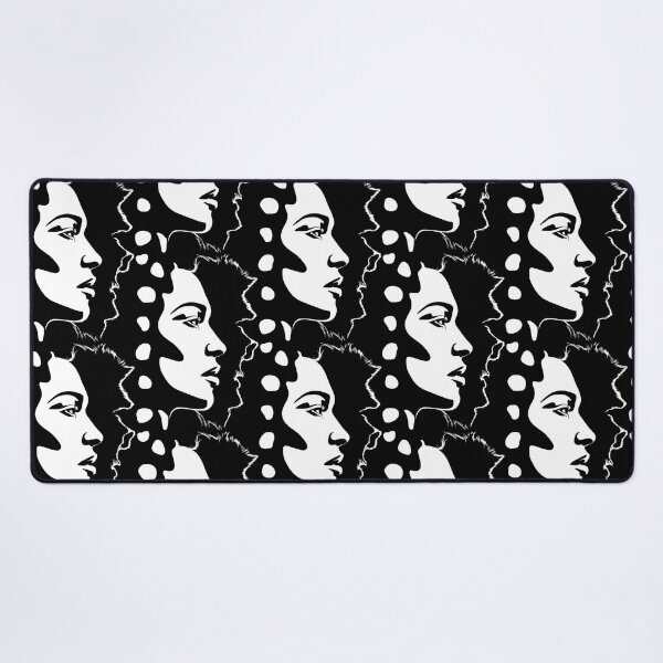 Item preview, Striking Black and White Profile: A Minimalist Study in Contrast designed and sold by SplashTastic.