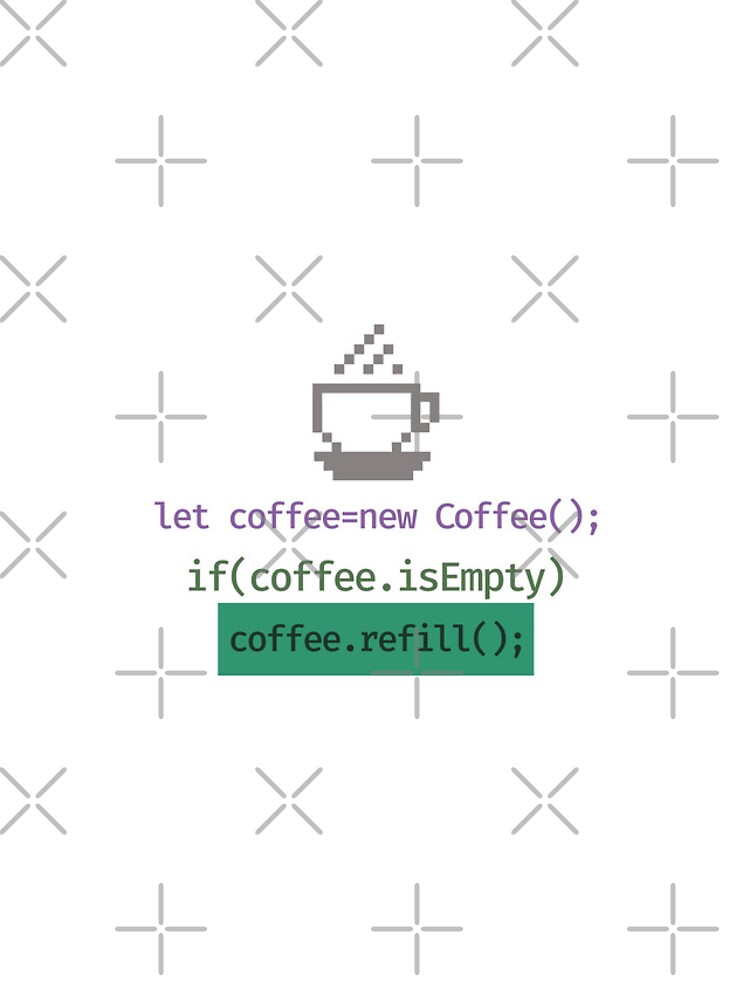 Thumbnail 4 of 4, iPhone Case, Coffee refill coding designed and sold by ScienceCorner.
