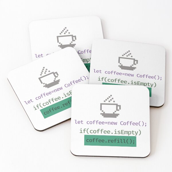 Item preview, Coffee refill coding designed and sold by ScienceCorner.