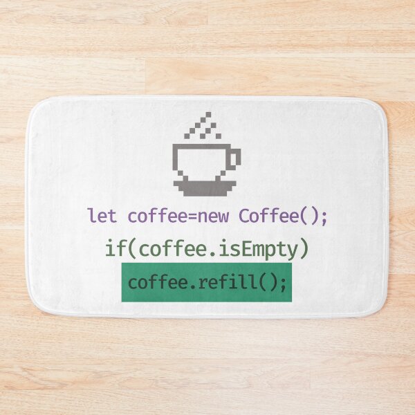 Item preview, Coffee refill coding designed and sold by ScienceCorner.
