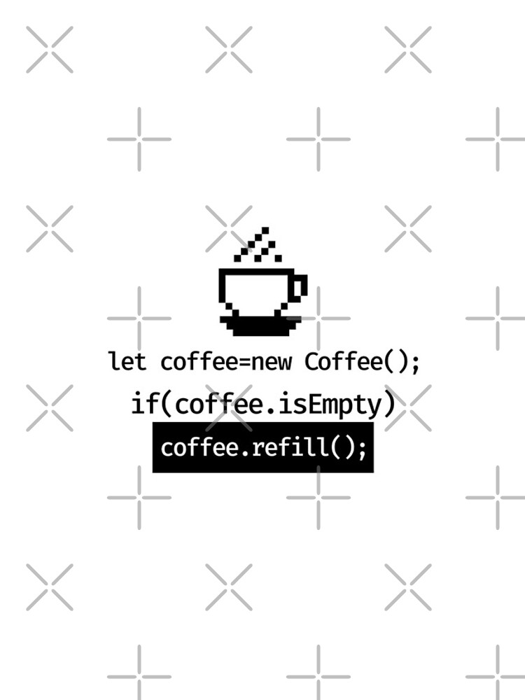Thumbnail 4 of 4, iPhone Case, Coffee refill coding designed and sold by ScienceCorner.