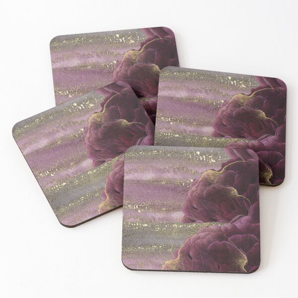 Item preview, Rosas burdeos con purpurina dorada  designed and sold by Asmaa Abdul-Azim.