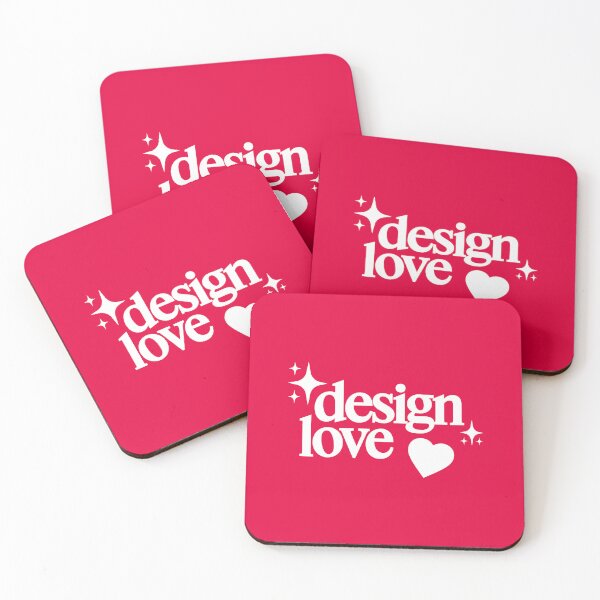 Item preview, (pink) design love - UX Designer | Product Designer | UI Designer Stickers designed and sold by PoshPixel.