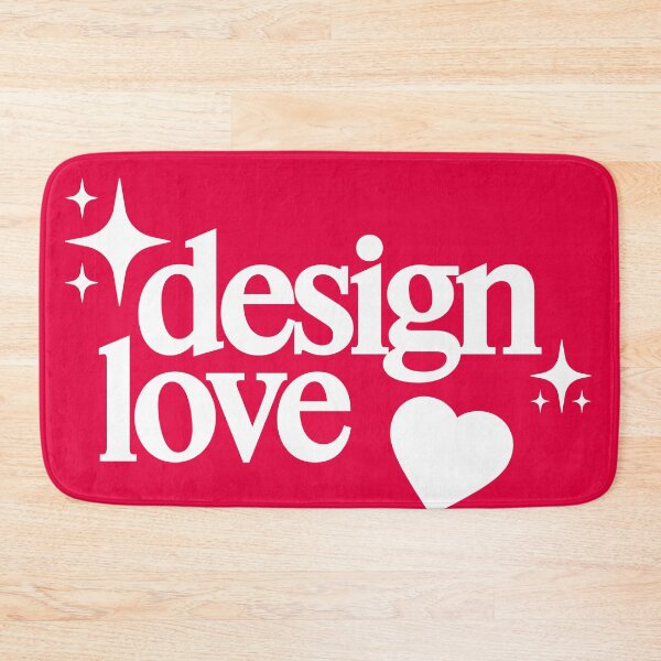 Artikelvorschau, (pink) design love - UX Designer | Produktdesigner | UI Designer Aufkleber entworfen und verkauft von PoshPixel.