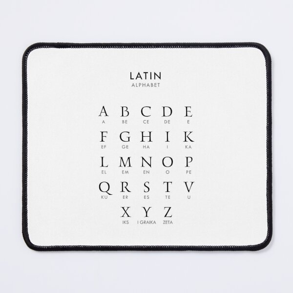 Item preview, Latin Language Alphabet designed and sold by AnnSign.