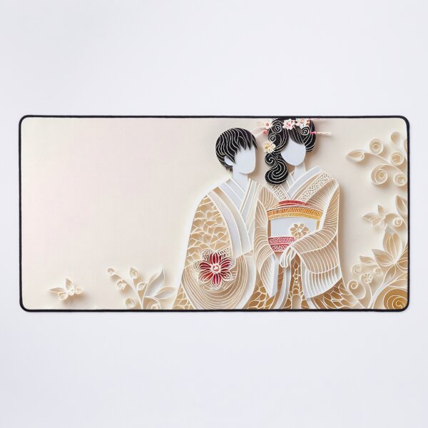 Item preview, Papercraft Cream Couple designed and sold by Catobix.