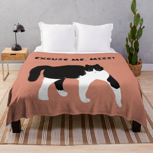 Item preview, LILO cat “Excuse me, miss!” designed and sold by InkyKidArt.