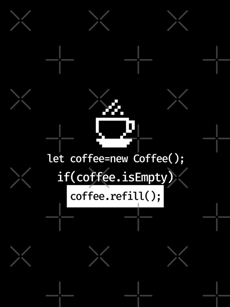 Thumbnail 4 of 4, iPhone Case, Coffee refill coding designed and sold by ScienceCorner.