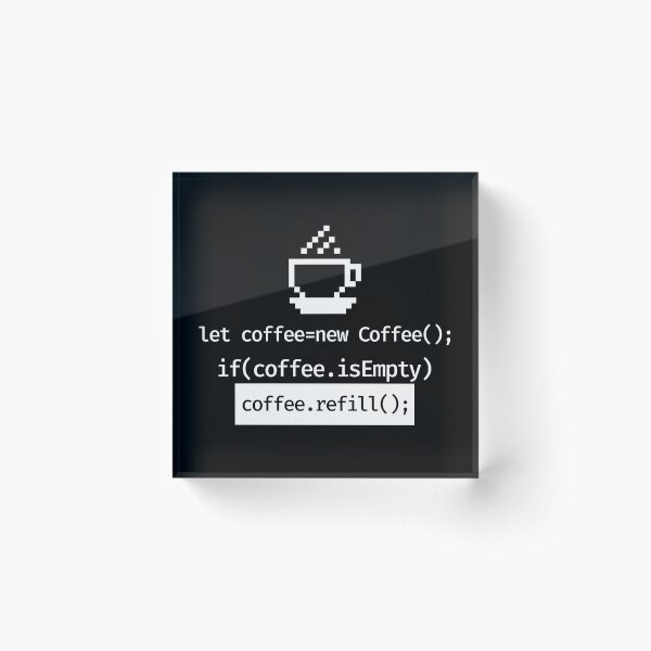 Item preview, Coffee refill coding designed and sold by ScienceCorner.