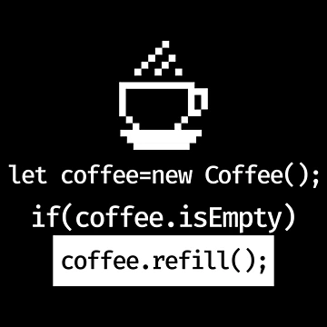 Artwork thumbnail, Coffee refill coding by ScienceCorner