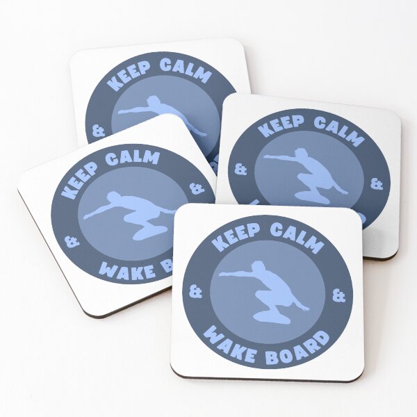 Item preview, Keep Calm & Wake Board designed and sold by SoyMoni.