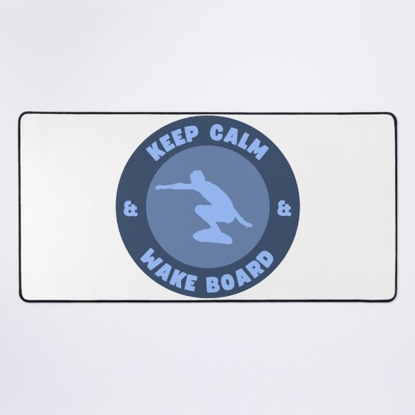 Item preview, Keep Calm & Wake Board designed and sold by SoyMoni.