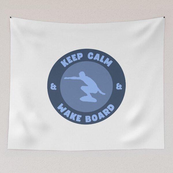 Item preview, Keep Calm & Wake Board designed and sold by SoyMoni.