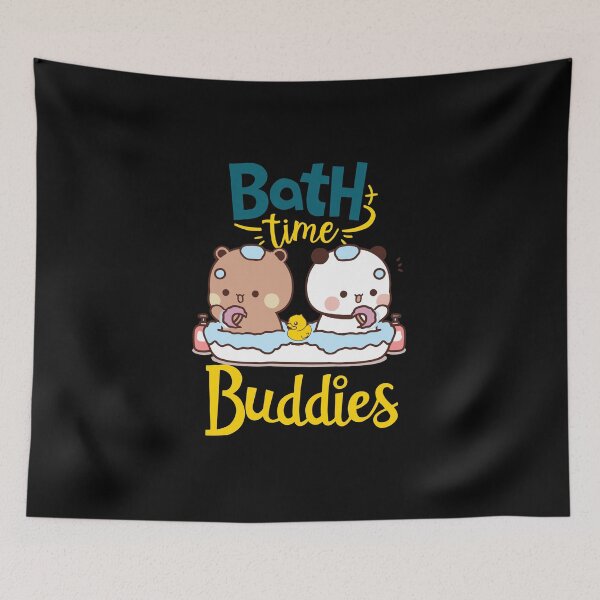Item preview, Bath Time Buddies - Adorable Bubu and Dudu Design designed and sold by FEBRICAST.